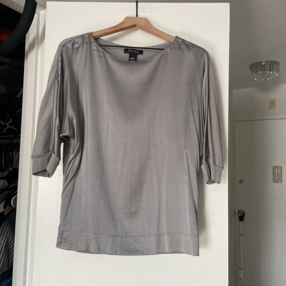WHBM Silk Stretch Dolman style top S